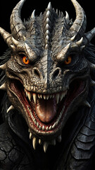 Fototapeta premium chinese dragon statue
