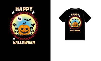 Happy Halloween t shirt design.ai