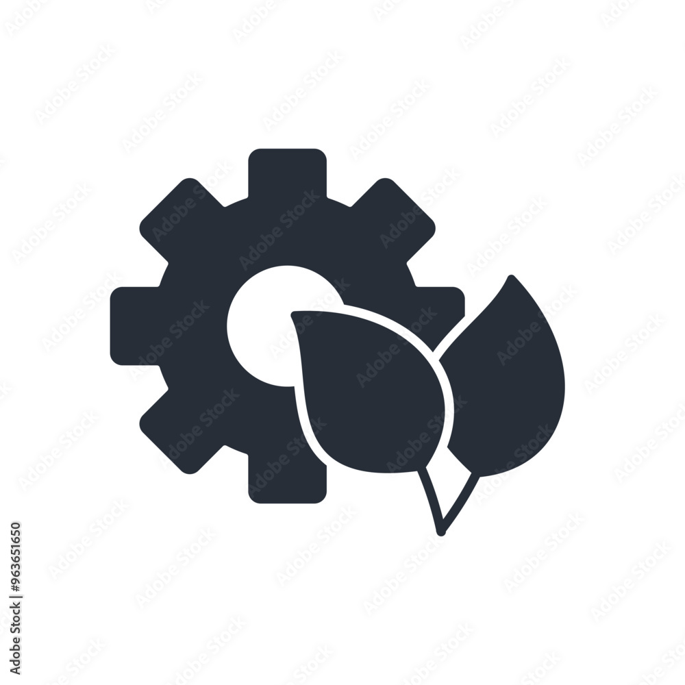 Poster ecosystem icon. vector.editable stroke.linear style sign for use web design,logo.symbol illustration