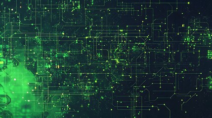 Fototapeta premium Abstract Circuit Board Background.