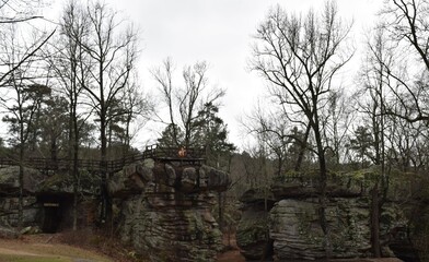 Rocks in Northeastern Alabama.