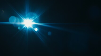 Fototapeta premium Blue Light Burst