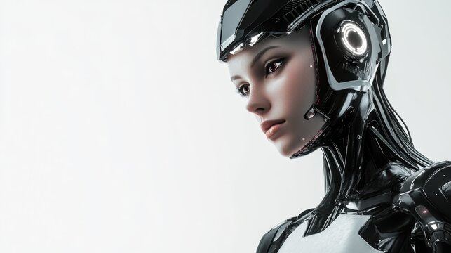 Futuristic Robot Profile