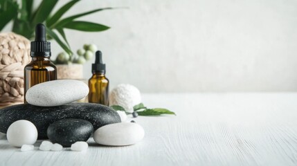 Aromatherapy Oils and Stones for Wellness