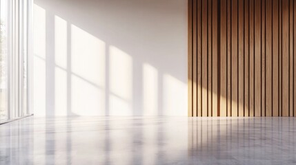 Obraz premium Modern Minimalist Interior Space