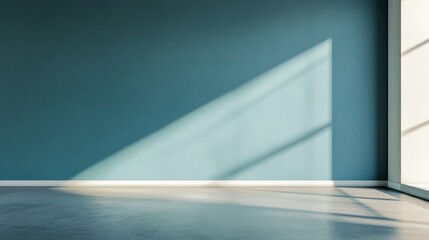 Light and Shadow in Modern Room