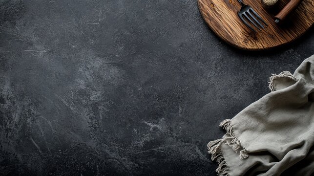 Rustic Kitchen Table Setting