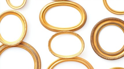 Vintage Golden Frames Collection