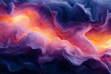 3D rendering of exquisite liquid multi-colored paints swirling in water, creating a vibrant, dynamic background with fluid, artistic motion.
