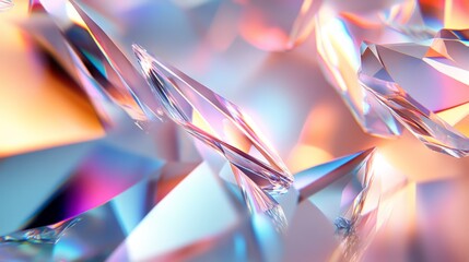 Colorful Crystal Reflections