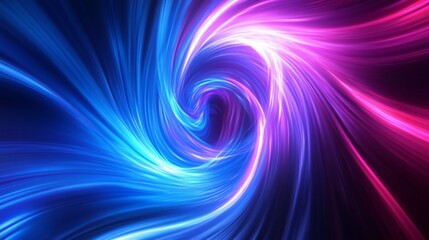 Fototapeta premium Vibrant Swirl of Light