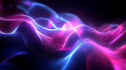 Vibrant Abstract Waves