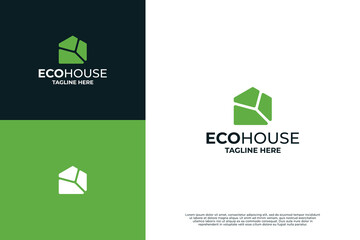 Green house logo design innovation