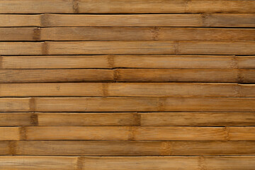 Background from cut bamboo rods