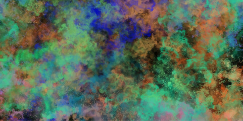 Abstract Multicolor Distressed Vintage and Realistic rusty textured metal grunge watercolor paint stains for Fabric Printing, Website Background, Presentations, Brochures, and Luxury/Premium Packaging