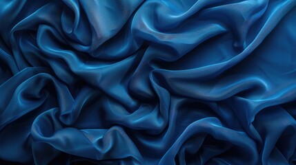 Texture of blue fabric for backdrop