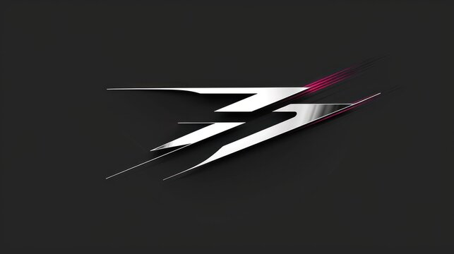 A black and silver logo with the number 37 on it