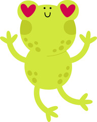 Loving Frog Character