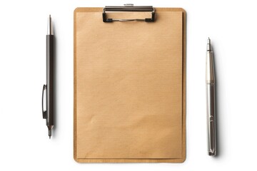 A desk organizer with a pen sitting on top