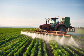 Agricultural machinery used for crop protection