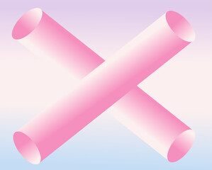 Abstract gradient shape