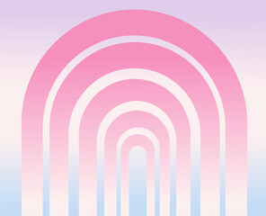 Obraz premium Abstract gradient shape