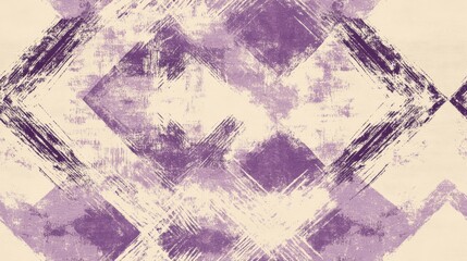 Fototapeta premium This stylish monochrome illustration features a sophisticated lilac and beige pattern, perfect for various artistic and seasonal design projects, especially in textiles and wallpapers