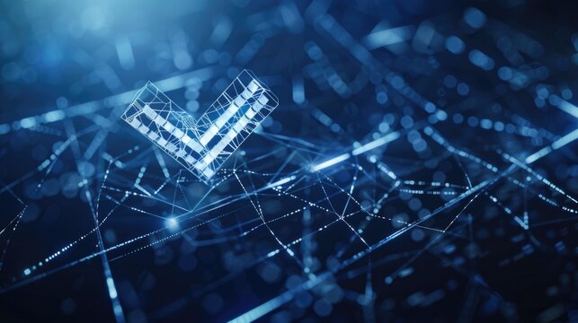 A close-up shot of a spider web on a dark background, perfect for use in illustrations or designs where a sense of mystery and intrigue is desired