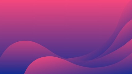 abstract purple gradient background with waves