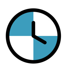 Time icon template