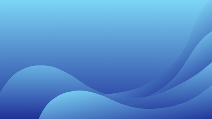 abstract blue wave background