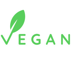 Vegan and vegetarian label for food