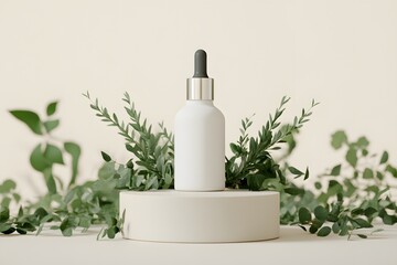 Minimalist Beauty Product Display