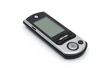 Mp3 player isolated on white background.