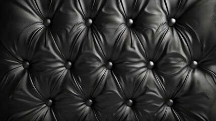 Naklejka premium Texture background of black leather