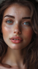 Fototapeta premium Portrait of Beautiful Women, Skincare Model