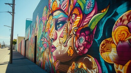 Fototapeta premium graffiti on the wall