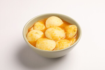 mini idli or idlies with sambar and coconut chutney- South Indian 

