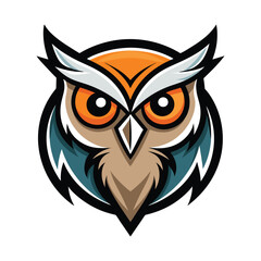Obraz premium vector beautiful owl logo design