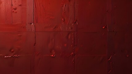 Obraz premium Red painted wall background Generative AI