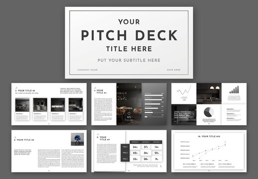 Pitch Deck Presentation Layout