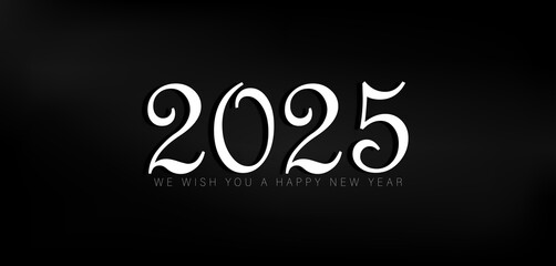 A vibrant wallpaper celebrating the New Year 2025 with festive designs and joyful elements for a fresh start