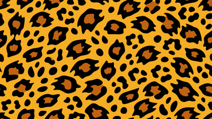 Cheetah Skin Seamless Fabric Pattern  Wild Fashion Design