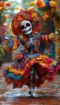 Day of the death celebration
