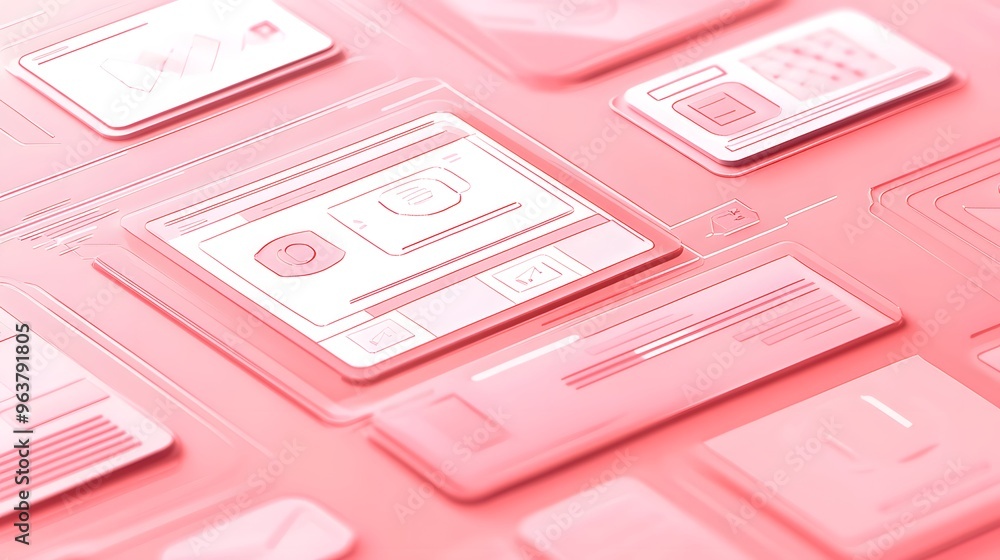 Aufkleber user experience (ux) design visualized as a smooth, seamless interface guiding users effortlessly