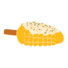 Cinco de Mayo Elote element design