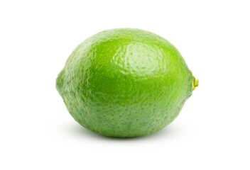 lime isolated on white background