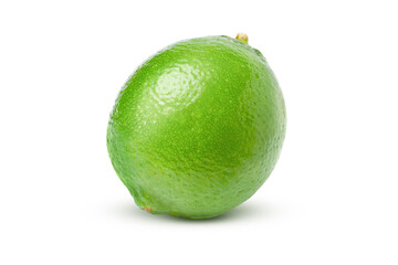 lime isolated on white background