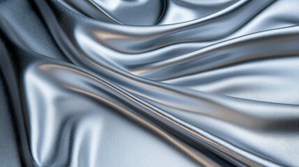Fototapeta premium Silky smooth fabric folds