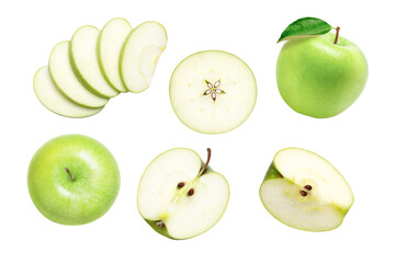 green apple texture background.